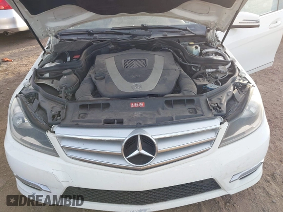 2012 Mercedes-Benz C-Class C 300 Sport with VIN WDDGF8BBXCA696736, listed as a IAAI auction lot 42067917 with 1 mi miles. Bid and sale history available at carsss.com. Image 10.