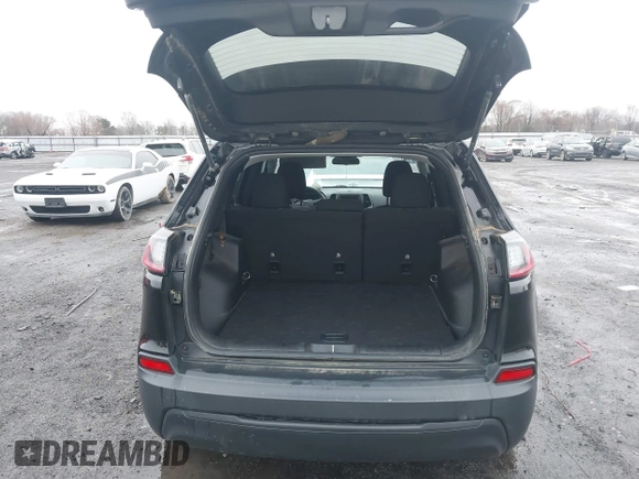 2019 Jeep Cherokee Latitude with VIN 1C4PJLCB1KD339906, listed as a IAAI auction lot 41539248 with 123,243 mi miles and . Bid and sale history available at carsss.com. Image 18.