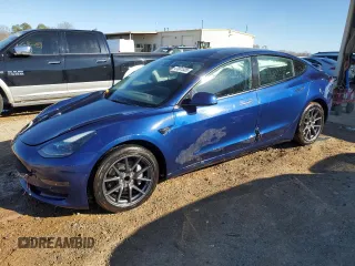 2021 Tesla Model 3 Standard Range Plus with VIN 5YJ3E1EA2MF088966, listed as a Copart auction lot 47001535 with 100,963 mi miles and Non Repairable. Bid and sale history available at DreamBid. Image 1.