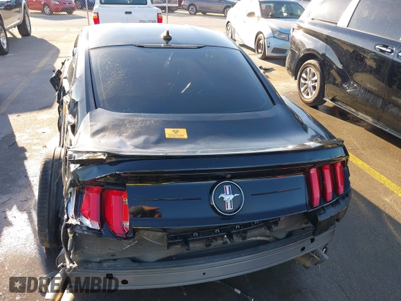 2021 Ford Mustang EcoBoost with VIN 1FA6P8TD7M5149328, listed as a IAAI auction lot 41323190 with 1 mi miles. Bid and sale history available at carsss.com. Image 16.