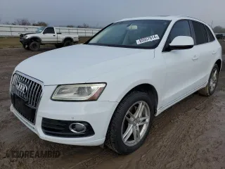 2014 Audi Q5 Premium Plus with VIN WA1LFAFPXEA082191, listed as a Copart auction lot 85557914 with 130,037 mi miles and Salvage Title. Bid and sale history available at carsss.com. Image 1.