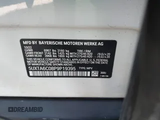 2023 BMW X5 xDrive45e z VIN 5UXTA6C08P9P19395, wystawiony jako IAAI lot #42272149 z przebiegiem 3 281 mil mil oraz . Historia ofert i sprzedaży dostępna na DreamBid. Obrazek 9.