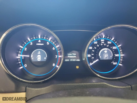 2011 Hyundai Sonata GLS PZEV with VIN 5NPEB4AC4BH157214, listed as a Copart auction lot 76178894 with 191,041 mi miles and Salvage Title. Bid and sale history available at carsss.com. Image 9.