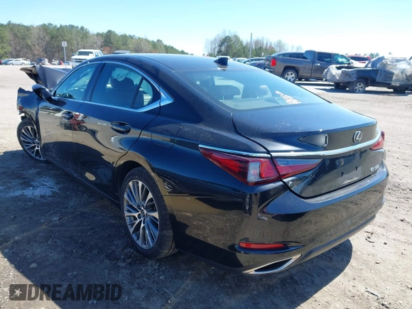 2019 Lexus ES 350 with VIN 58ABZ1B16KU035152, listed as a IAAI auction lot 41850429 with Not Provided miles and . Bid and sale history available at DreamBid. Image 3.