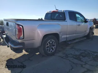 2015 GMC Canyon 4WD SLE with VIN 1GTH6BE33F1219781, listed as a Copart auction lot 44697495 with 0 mi miles and Salvage Title. Bid and sale history available at carsss.com. Image 3.