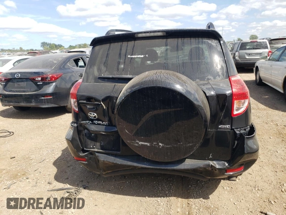 2008 Toyota RAV4 Limited with VIN JTMBD31V585144618, listed as a Copart auction lot 68107914 with 141,416 mi miles and Salvage title. Bid and sale history available at DreamBid. Image 6.