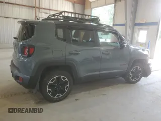 2016 Jeep Renegade Trailhawk with VIN ZACCJBCT2GPC56026, listed as a Copart auction lot 62223445 with 113,915 mi miles and Salvage title. Bid and sale history available at DreamBid. Image 3.