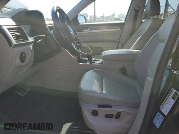 2021 Volkswagen Atlas SEL R-Line with VIN 1V2SR2CA3MC601341, listed as a Copart auction lot 52170625 with 98,828 mi miles and Salvage title. Bid and sale history available at DreamBid. Image 7.