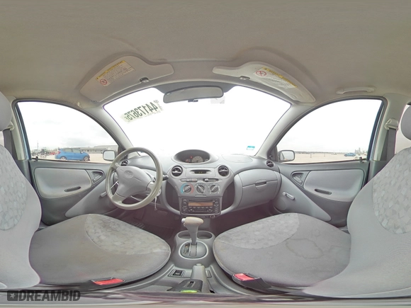 2002 Toyota ECHO with VIN JTDBT123620234174, listed as a Copart auction lot 44173675 with 193379 miles and Salvage Title. Bid and sale history available at carsss.com. Image 14.