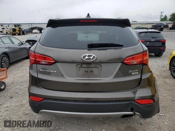 2014 Hyundai Santa Fe z VIN 5XYZUDLB7EG179669, wystawiony jako Copart lot #55956915 z przebiegiem 172 530 mil mil oraz Szkoda całkowita • Salvage title. Historia ofert i sprzedaży dostępna na DreamBid. Obrazek 6.