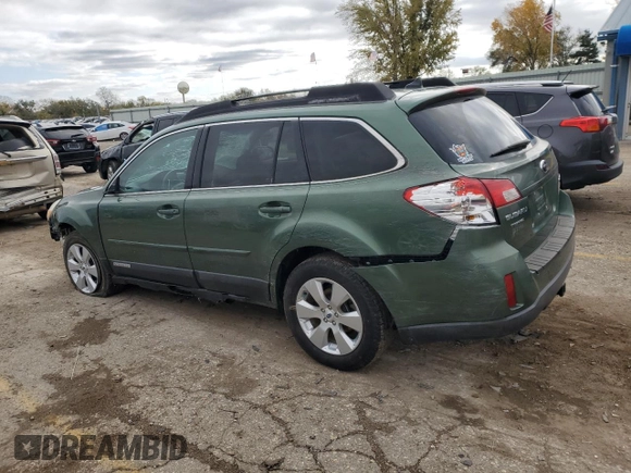 2012 Subaru Outback 2.5i Limited with VIN 4S4BRBKC4C3245559, listed as a Copart auction lot 80127524 with 120,100 mi miles and Salvage Title. Bid and sale history available at carsss.com. Image 2.