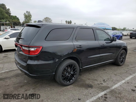 2016 Dodge Durango SXT with VIN 1C4RDJAG7GC430534, listed as a Copart auction lot 53332815 with 154,232 mi miles and Salvage title. Bid and sale history available at DreamBid. Image 3.