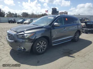 2019 Infiniti QX60 PURE with VIN 5N1DL0MM0KC533050, listed as a Copart auction lot 51343795 with 149,562 mi miles and Salvage Title. Bid and sale history available at carsss.com. Image 1.