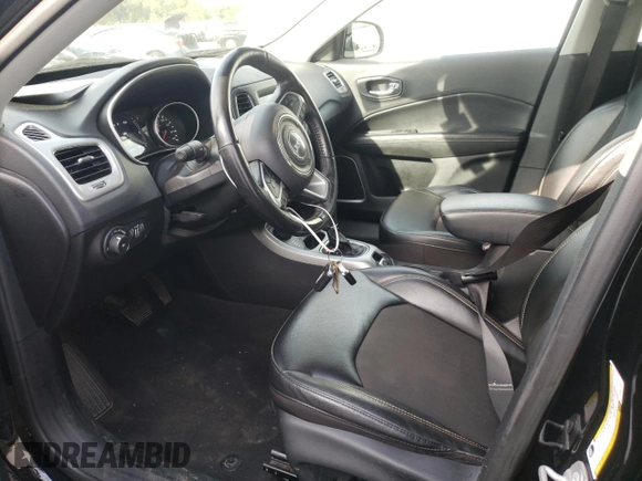 2020 Jeep Compass Latitude with VIN 3C4NJDBB2LT251702, listed as a Copart auction lot 72506304 with 94,675 mi miles and Clean Title. Bid and sale history available at DreamBid. Image 7.