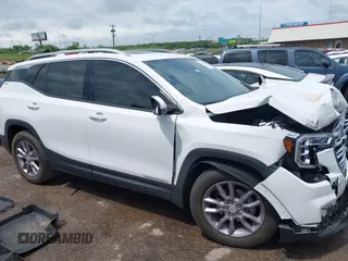 2023 GMC Terrain SLT with VIN 3GKALPEG4PL266410, listed as a IAAI auction lot 42130031 with 4,203 mi miles and . Bid and sale history available at DreamBid. Image 13.