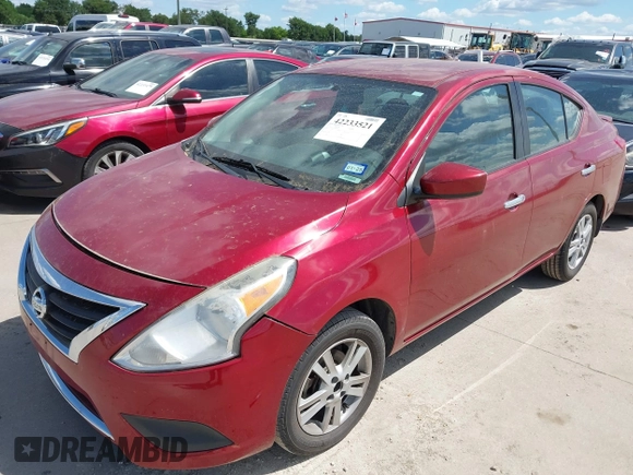 2016 Nissan Versa S Plus with VIN 3N1CN7AP1GL895968, listed as a IAAI auction lot 42233521 with 81,338 mi miles and . Bid and sale history available at DreamBid. Image 2.