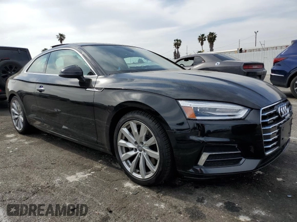 2018 Audi A5 Premium z VIN WAUNNAF59JA049769, wystawiony jako Copart lot #53304215 z przebiegiem 50 572 mil mil oraz Szkoda całkowita • Salvage title. Historia ofert i sprzedaży dostępna na DreamBid. Obrazek 4.