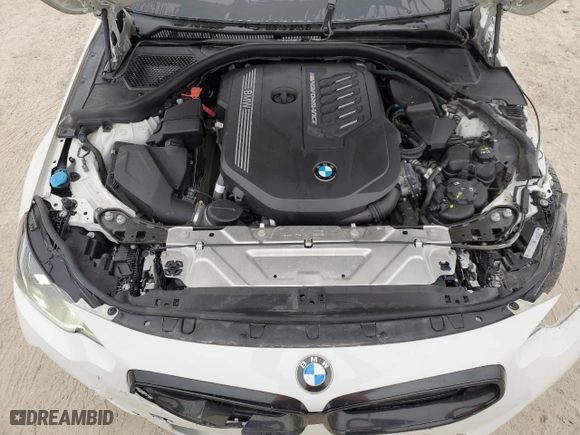 2024 BMW 2 Series M240i with VIN 3MW43CM05R8E22317, listed as a Copart auction lot 42617675 with NaN miles and Salvage Title. Bid and sale history available at carsss.com. Image 12.