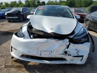 2023 Tesla Model Y Long Range with VIN 7SAYGDEE6PA053274, listed as a Copart auction lot 52865175 with Not Provided miles and Salvage Title. Bid and sale history available at DreamBid. Image 5.
