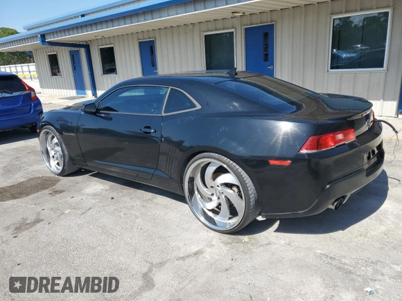 2014 Chevrolet Camaro LS z VIN 2G1FA1E35E9255913, wystawiony jako Copart lot #56976695 z przebiegiem 231 070 mil mil oraz Szkoda całkowita • Salvage title. Historia ofert i sprzedaży dostępna na DreamBid. Obrazek 2.