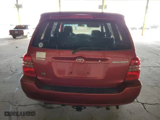 2001 Toyota Highlander with VIN JTEGF21A810010885, listed as a Copart auction lot 46028135 with 193,446 mi miles and Clean Title. Bid and sale history available at carsss.com. Image 6.