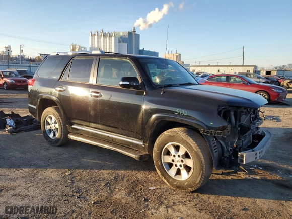 2012 Toyota 4Runner SR5 with VIN JTEBU5JR8C5094512, listed as a Copart auction lot 42914605 with 207,788 mi miles and Salvage Title. Bid and sale history available at carsss.com. Image 4.