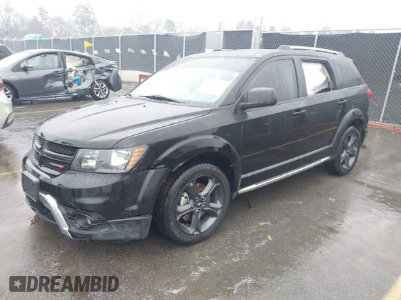 2020 Dodge Journey Crossroad with VIN 3C4PDCGB9LT188083, listed as a IAAI auction lot 41601843 with 112,839 mi miles and . Bid and sale history available at carsss.com. Image 2.