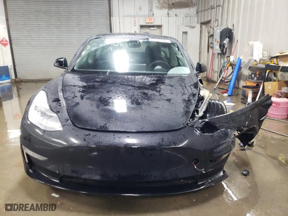 2023 Tesla Model 3 with VIN 5YJ3E1EA3PF451800, listed as a Copart auction lot 88052325 with 19,554 mi miles and Salvage Title. Bid and sale history available at carsss.com. Image 5.