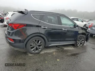 2018 Hyundai Santa Fe Ultimate z VIN 5XYZWDLA9JG516368, wystawiony jako Copart lot #60860805 z przebiegiem 122 070 mil mil oraz Szkoda całkowita • Salvage title. Historia ofert i sprzedaży dostępna na DreamBid. Obrazek 3.