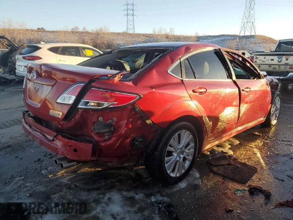 2009 Mazda 6 i Touring with VIN 1YVHP82A595M14873, listed as a Copart auction lot 88303905 with Not Provided miles and Non Repairable. Bid and sale history available at carsss.com. Image 3.