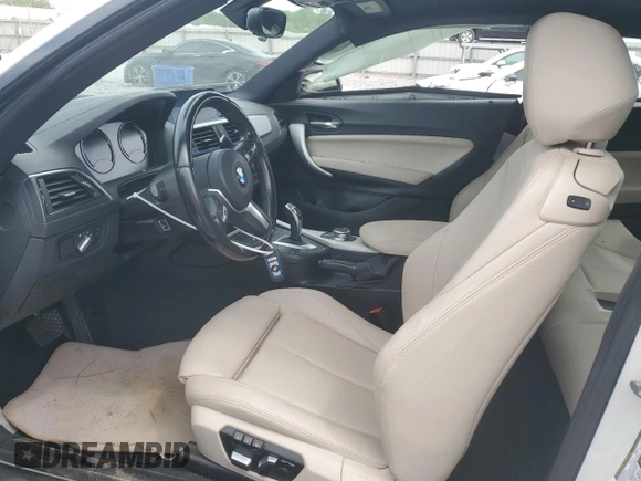 2018 BMW 2 Series M240i with VIN WBA2J5C59JVC07209, listed as a Copart auction lot 53855665 with Not Provided miles and Salvage Title. Bid and sale history available at carsss.com. Image 7.