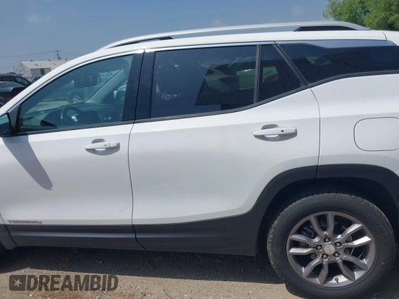 2023 GMC Terrain SLT z VIN 3GKALPEG4PL194415, wystawiony jako IAAI lot #42338108 z przebiegiem 51 966 mil mil oraz . Historia ofert i sprzedaży dostępna na DreamBid. Obrazek 14.