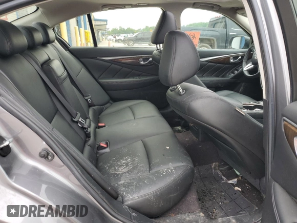 2018 Infiniti Q50 Luxe with VIN JN1EV7AP7JM366935, listed as a Copart auction lot 59781175 with 35,905 mi miles and Salvage title. Bid and sale history available at DreamBid. Image 11.