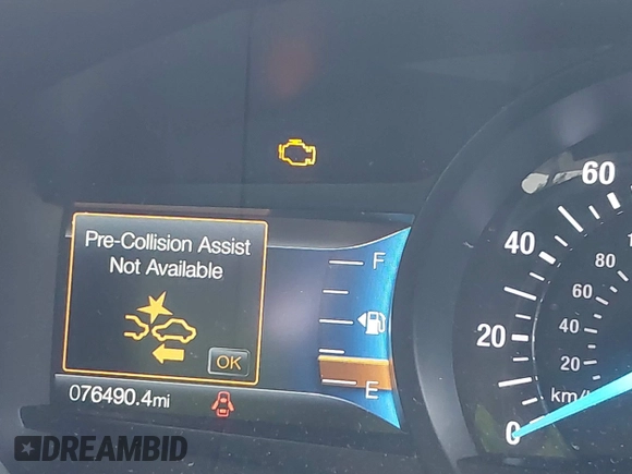 2020 Ford Edge Titanium with VIN 2FMPK3K94LBB10568, listed as a IAAI auction lot 42430196 with 76,490 mi miles and . Bid and sale history available at DreamBid. Image 16.