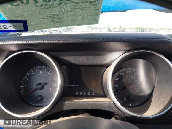 2019 Ford Mustang EcoBoost with VIN 1FA6P8THXK5185806, listed as a IAAI auction lot 42347754 with 18,920 mi miles and . Bid and sale history available at DreamBid. Image 7.