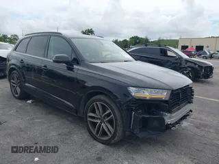 2018 Audi Q7 Prestige with VIN WA1VABF72JD024890, listed as a IAAI auction lot 42464089 with 76,643 mi miles and . Bid and sale history available at DreamBid. Image 1.