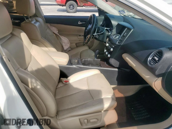 2013 Nissan Maxima SV with VIN 1N4AA5APXDC844020, listed as a Copart auction lot 58725575 with 133,091 mi miles and Salvage title. Bid and sale history available at DreamBid. Image 7.