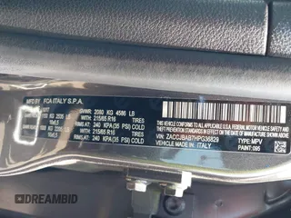 2017 Jeep Renegade Sport with VIN ZACCJBAB7HPG36829, listed as a IAAI auction lot 39881153 with 124,471 mi miles and . Bid and sale history available at carsss.com. Image 9.