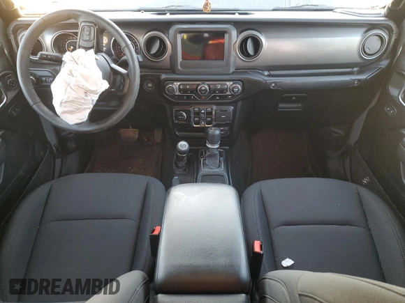 2022 Jeep Gladiator Texas Trail with VIN 1C6HJTAG0NL170028, listed as a Copart auction lot 43314065 with 2,817 mi miles and Salvage Title. Bid and sale history available at DreamBid. Image 8.