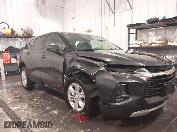 2021 Chevrolet Blazer LT with VIN 3GNKBBRA4MS502641, listed as a IAAI auction lot 42091215 with 44,330 mi miles and . Bid and sale history available at DreamBid. Image 6.