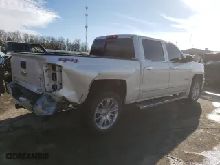 2015 Chevrolet Silverado 1500 High Country with VIN 3GCUKTECXFG327686, listed as a Copart auction lot 45589115 with 94,970 mi miles and Salvage Title. Bid and sale history available at carsss.com. Image 3.