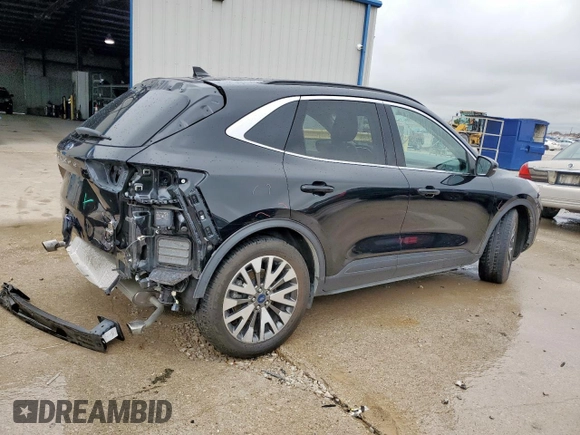 2020 Ford Escape Titanium Hybrid with VIN 1FMCU0DZ6LUA11328, listed as a Copart auction lot 55223045 with 40,249 mi miles and Salvage title. Bid and sale history available at DreamBid. Image 3.