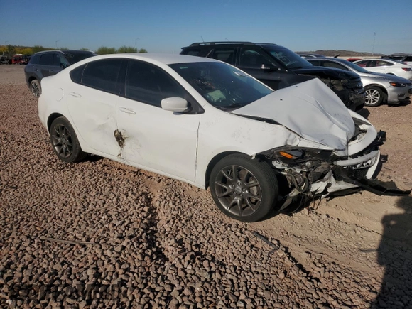 2013 Dodge Dart SXT with VIN 1C3CDFBA8DD300639, listed as a Copart auction lot 55140045 with 115,425 mi miles and Salvage title. Bid and sale history available at DreamBid. Image 4.