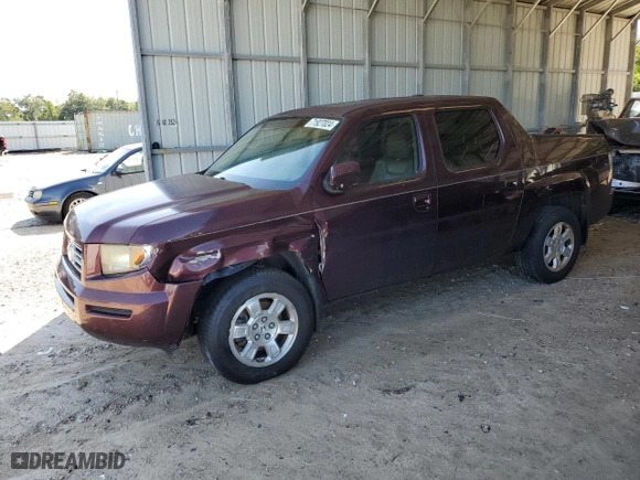 2008 Honda Ridgeline RTL with VIN 2HJYK16548H530433, listed as a Copart auction lot 71927024 with 0 mi miles and Salvage Title. Bid and sale history available at carsss.com. Image 1.