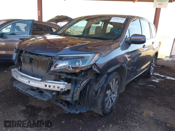 2020 Honda Pilot EX-L with VIN 5FNYF5H50LB011021, listed as a IAAI auction lot 41382249 with 113,884 mi miles. Bid and sale history available at carsss.com. Image 2.