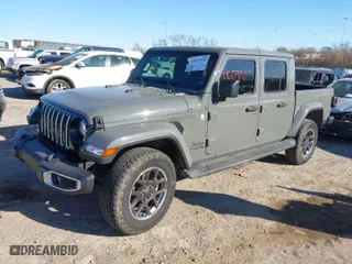 2021 Jeep Gladiator Overland with VIN 1C6HJTFG0ML507773, listed as a IAAI auction lot 41617970 with 95,816 mi miles. Bid and sale history available at carsss.com. Image 2.