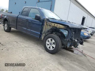2018 Ford F-150 XL with VIN 1FTEX1E5XJKD89375, listed as a Copart auction lot 62880565 with 119,402 mi miles and Salvage title. Bid and sale history available at DreamBid. Image 4.
