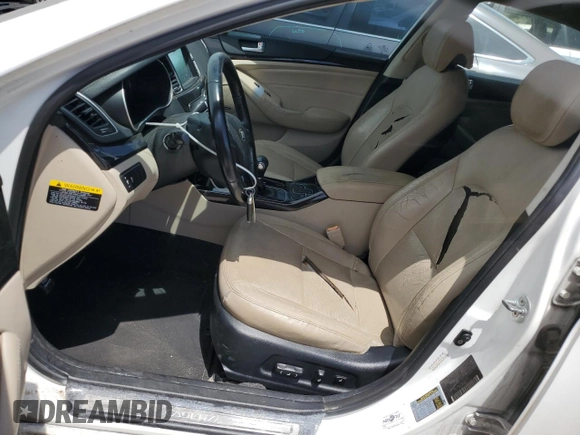 2016 Kia Cadenza Premium with VIN KNALN4D74G5221463, listed as a Copart auction lot 52043394 with 132,093 mi miles and Clean Title. Bid and sale history available at carsss.com. Image 7.