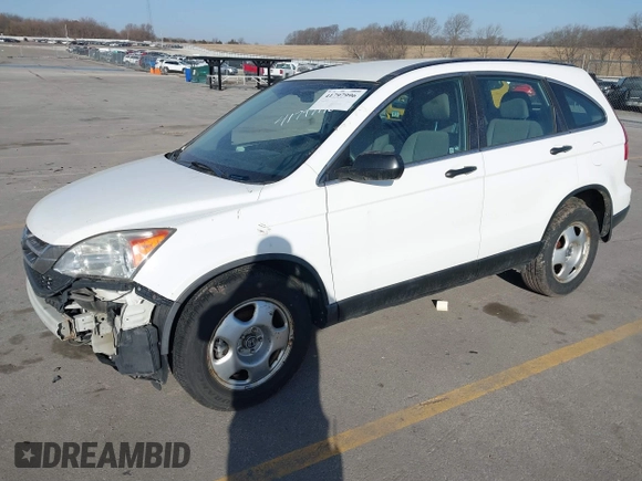 2011 Honda CR-V LX with VIN 5J6RE4H37BL075367, listed as a IAAI auction lot 41797996 with 258,318 mi miles. Bid and sale history available at carsss.com. Image 2.
