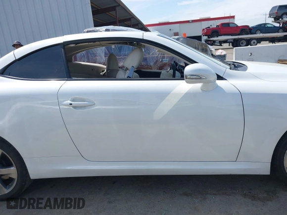 2010 Lexus IS 350 C with VIN JTHFE2C24A2501630, listed as a IAAI auction lot 42047403 with 90,754 mi miles and . Bid and sale history available at DreamBid. Image 14.